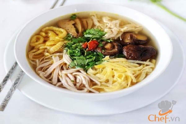 Thưởng thức vị Hà Nội với cách làm món bún thang