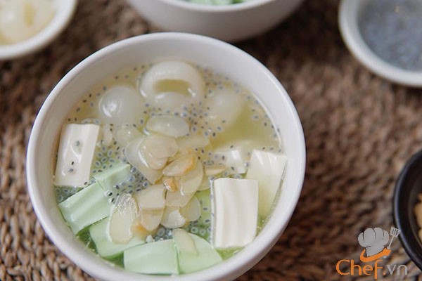 Cách nấu chè khúc bạch không cần Gelatin