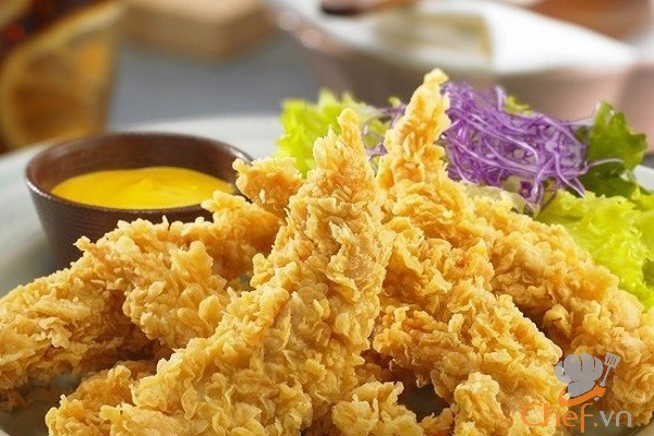 Ngon miệng với cách làm cánh gà tẩm bột chiên xù và chiên bơ tỏi