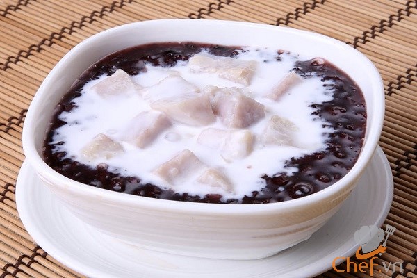 Hai cách nấu chè nếp cẩm thơm ngon hấp dẫn khó cưỡng