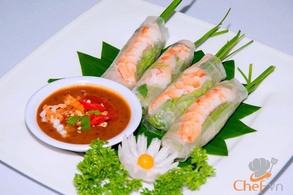 Cách làm gỏi cuốn và nước chấm ngon