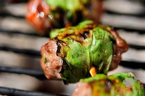 Hao cơm với món húng quế cuộn thịt bò nướng thơm nức