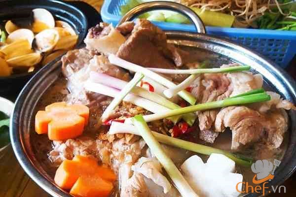 Cách nấu lẩu xí quách ngon béo đúng chuẩn