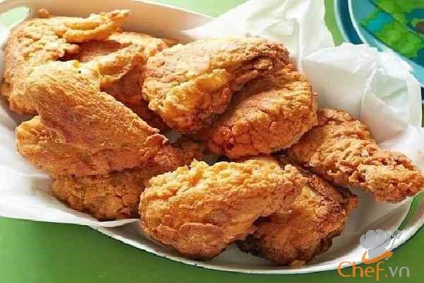Làm ngay món cánh gà rán chiên giòn như KFC dành cho bé nhà bạn