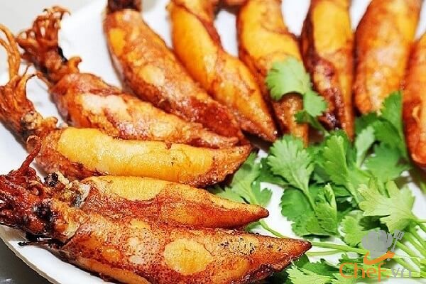 Cách làm mực tươi, mực khô chiên nước mắm ngon