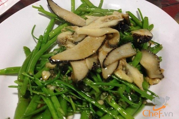 Cách làm ốc giác xào rau muống, sa tế, bơ tỏi ngon