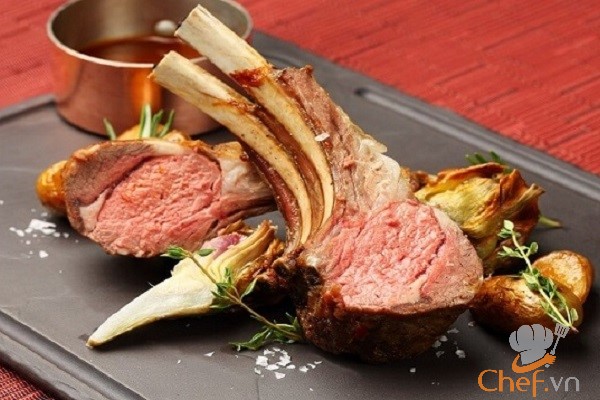 Đổi món với cách làm sườn cừu và thịt cừu nướng đúng điệu