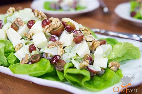 Bật Mí Công Thức “Chuẩn Không Cần Chỉnh” Cho Món Waldorf Salad