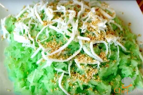 Hướng dẫn cách nấu xôi lá dứa bằng nồi cơm điện ngon ngất ngây