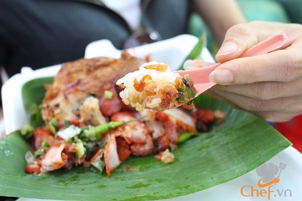 Cách làm xôi xá xíu người Hoa ngon không thua ngoài hàng
