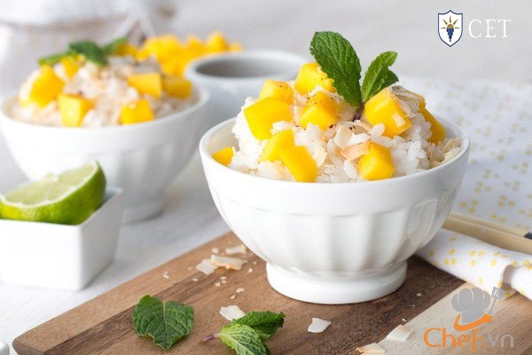 Hướng dẫn cách làm xôi xoài Thái Lan ngon như của người bản địa