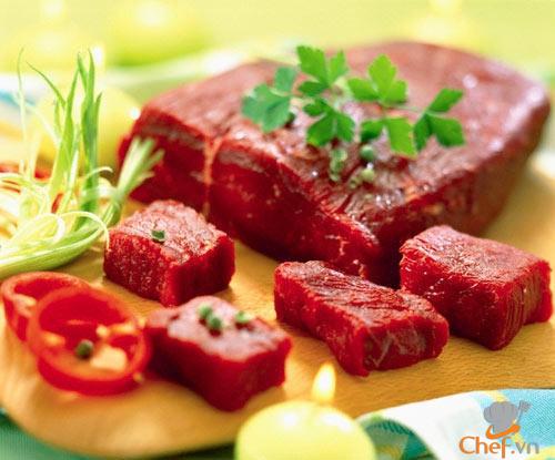 Phân biệt thịt bò chuẩn và các mẹo hay chế biến thịt bò ngon