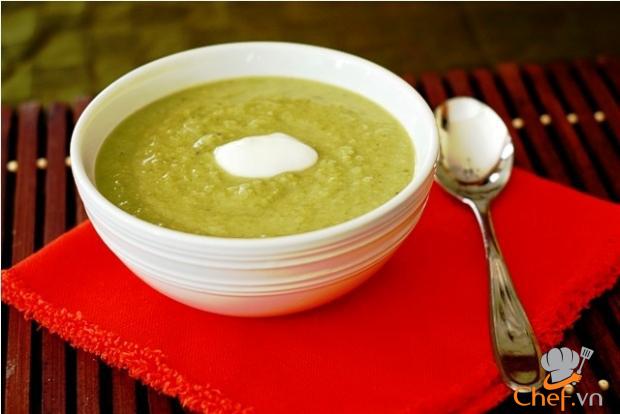 Ăn kiêng ngon tuyệt với món súp măng tây