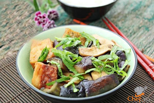 Món Chay Ngon Với Đậu Hũ Kho Cà Tím | Chef Việt Nam
