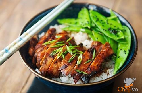 Công thức cơm gà teriyaki ăn ngon mê li