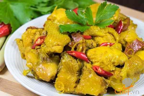 Cách làm gà kho nghệ vừa thơm ngon vừa bổ dưỡng