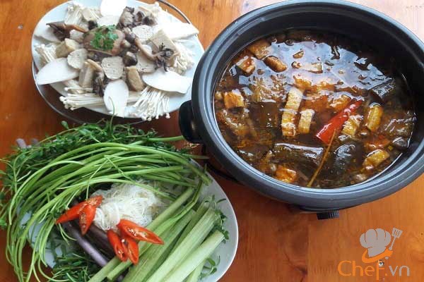 Cách nấu lẩu mắm chay hấp dẫn không thể chối từ